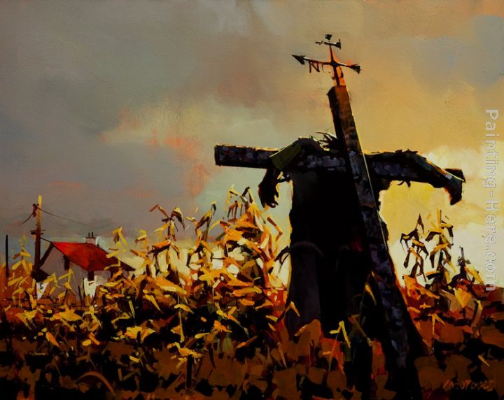 Keeper of the Corn painting - Michael O'Toole Keeper of the Corn art painting